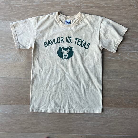 Baylor Tops - Baylor Bears vs Texas Keep The Weird in Austin Senior Class Gift Tee Small